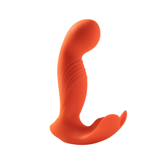 \"Crave 3 - G-Spot and Clit Vibrator - Orange H-VS-07-885ORG\"