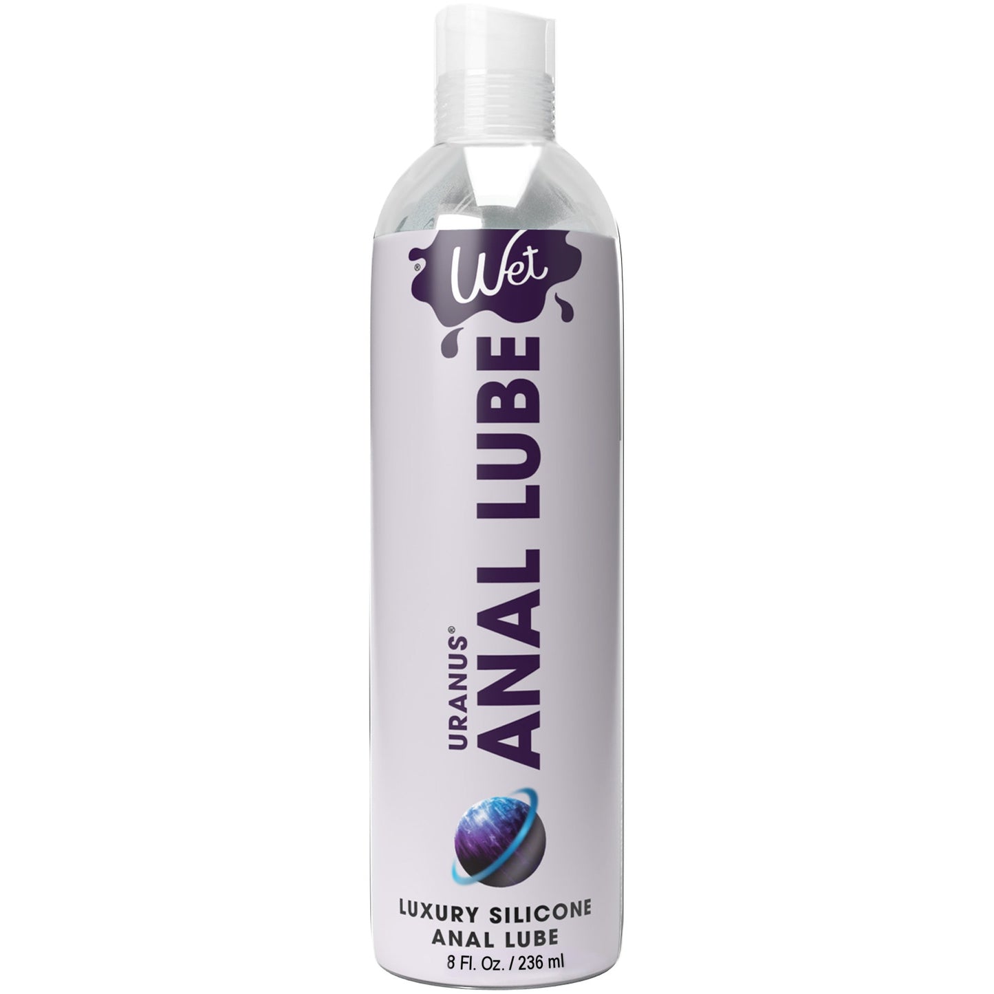 Wet Uranus Anal Lube - Premium Silicone Based  Lubricant 8 Oz