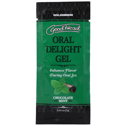 \"Goodhead - Oral Delight Gel - Chocolate Mint - 0.24 Oz DJ1387-28-BU\"