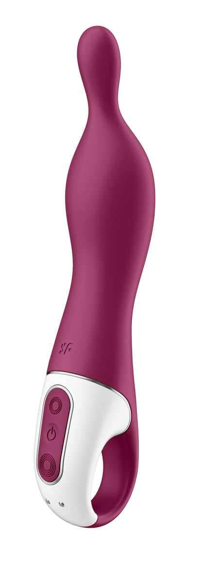 \"A-Mazing 1 a-Spot Vibrator - Berry SAT-J2018-212-2\"