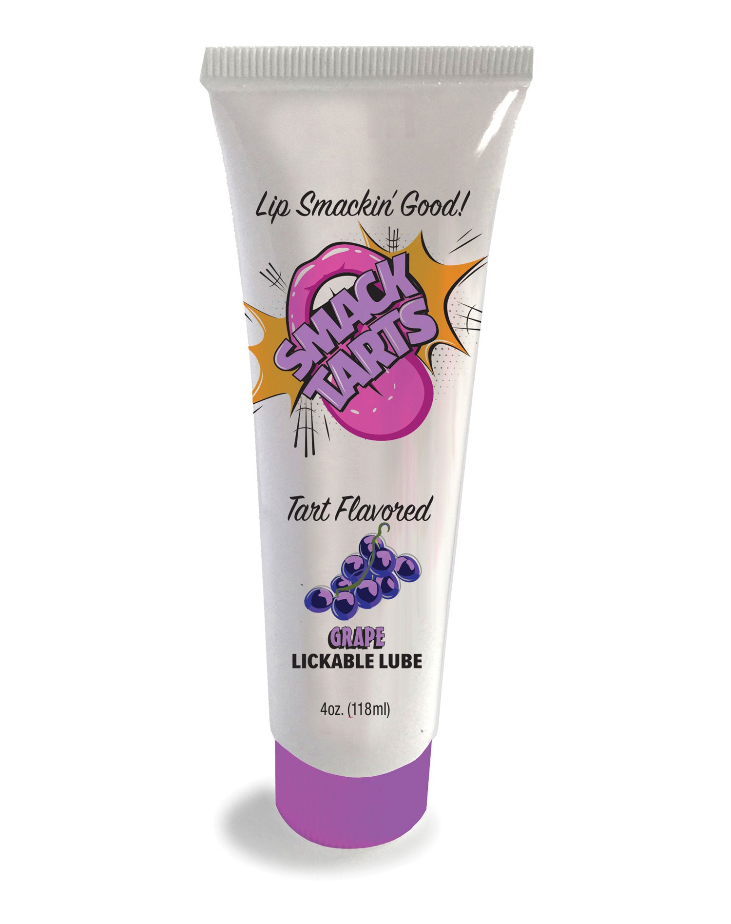 \"Smack Tarts 4oz Lickable Flavored Lubricant-Grape LG-BT421\"