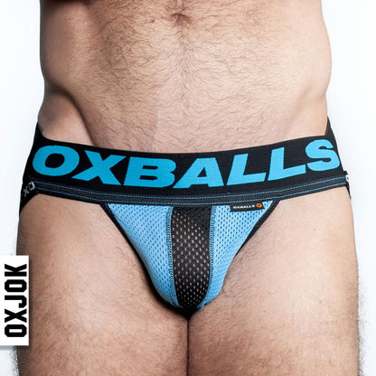 \"Airmesh Upthrust Slider-Strap Jock Sky Blue Xl OX-JOK-1010-BLU-XL\"