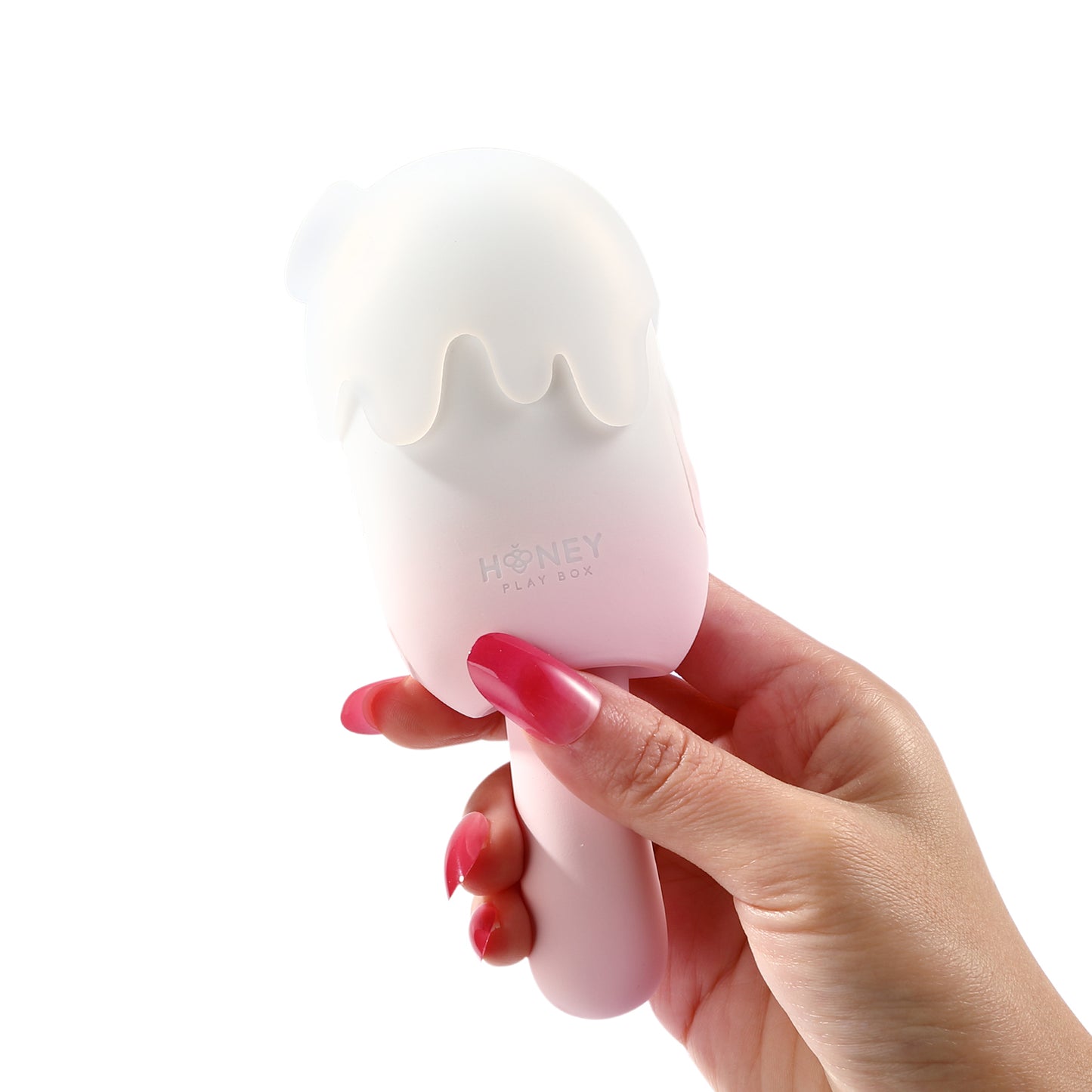 Bite Me Cream Pop Stimulator - Pink