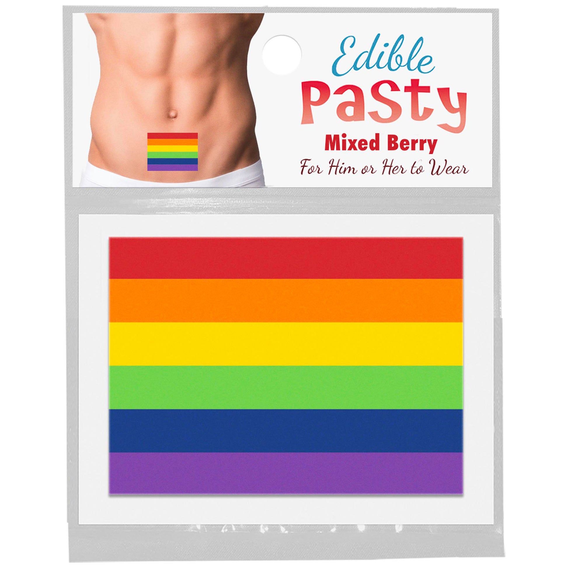 \"Rainbow Pride Pasty KG-NV103\"