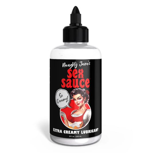 \"Naughty Jane's Sex Sauce Extra Creamy Lubricant 8 Oz NJ-AH397-8OZ\"