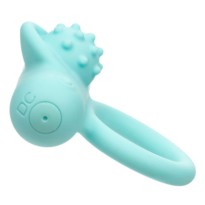 Silicone Rechargeable Nubby Lover's Delight - Blue