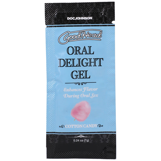 \"Goodhead - Oral Delight Gel - Cotton Candy - 0.24 Oz DJ1387-29-BU\"