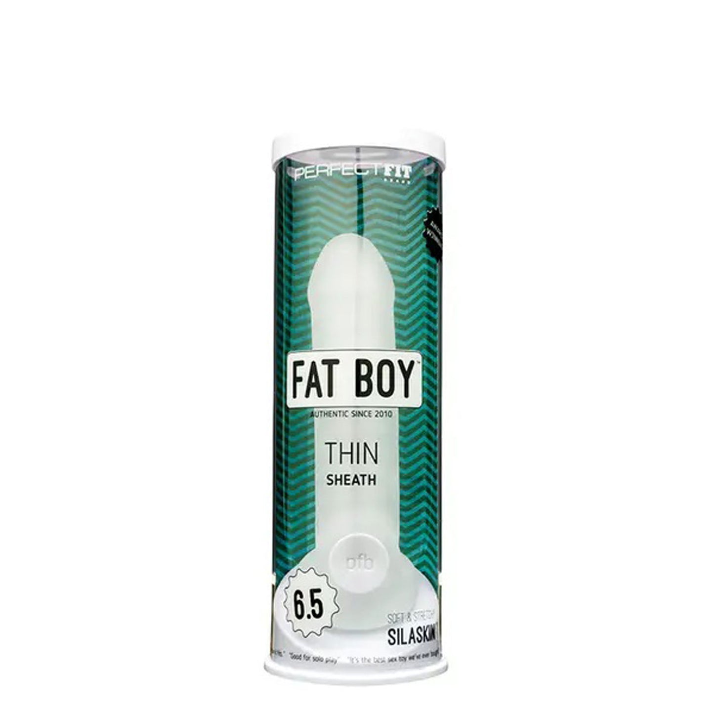 Fat Boy Thin 6.5 in Clear