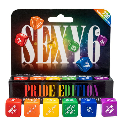 \"Sexy 6 Dice - Pride Edition CC-USS6P\"