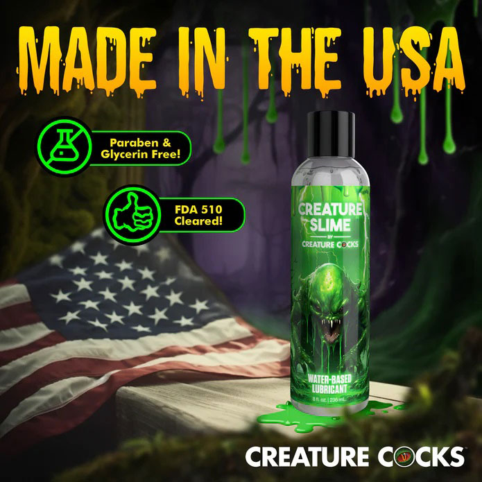 Creature Slime Water Based Lubricant 8oz