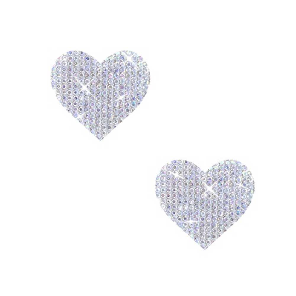 \"Razzle Dazzle Crystal Jewel Sparkle I Heart U Body Stickers 6 Pk NN-RAZ-HRT-BS\"