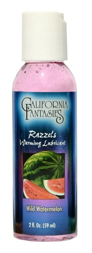 \"Razzels Warming Lubricant - Wild Watermelon - 2 Oz. Bottle CF-RWW-02\"