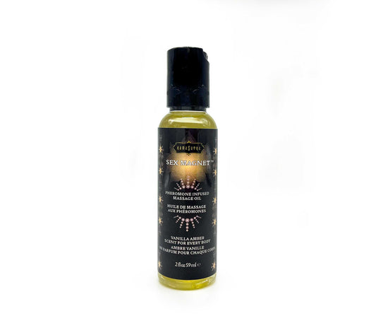 \"Sex Magnet Pheromone Massage Oil 2 Oz - Vanilla Amber KS12062\"