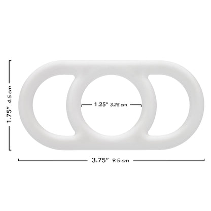 Alpha Liquid Silicone Commander Ring - Natural