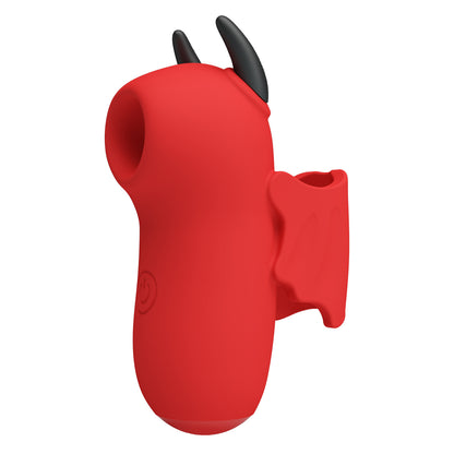 \"Magic Devil Finger Vibrator - Red BI-300070\"