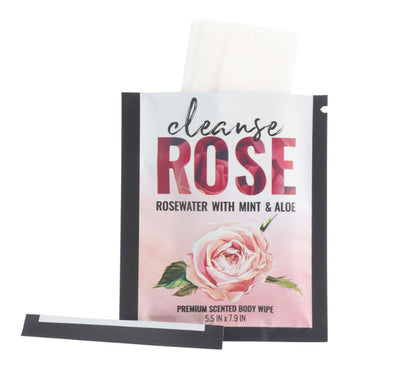 \"Alchemy Cleanse Rosewater Body Wipes 16 Ct AM-536951P\"