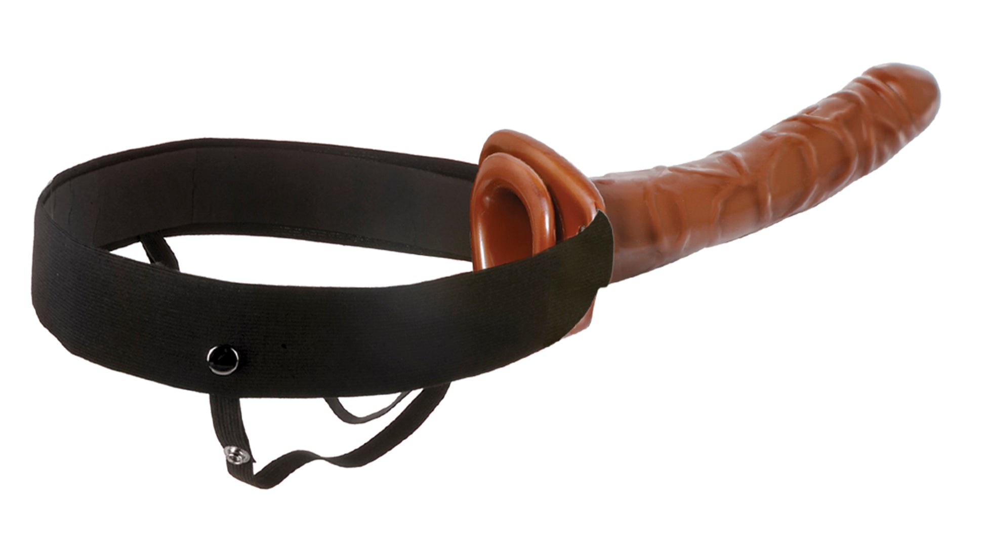 Fetish Fantasy Series 10 Inch Chocolate Dream Hollow Strap-On PD3948-00