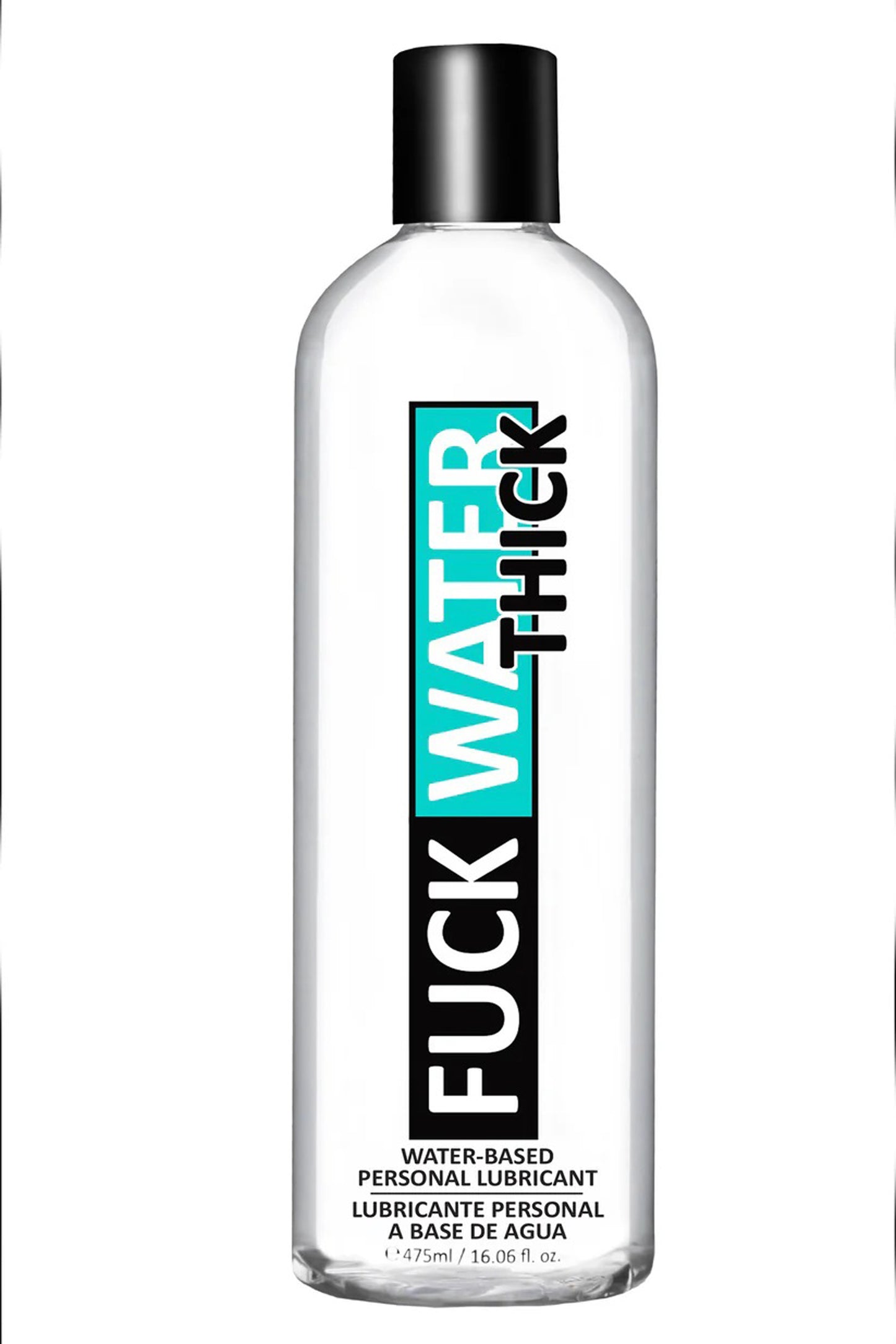 \"Fuck Water Thick 16oz Clear Water Based Lubricant FW-T16\"