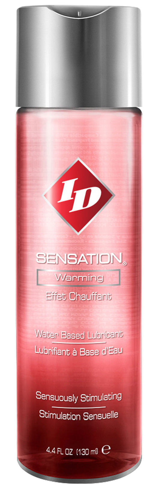 \"ID Sensation Warming Water Based Lubricant 4.4 Oz ID-SNS-04\"