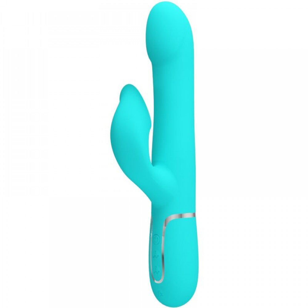 \"Falin Rabbit Vibrator Pearls - Turquoise BW-500012-1\"