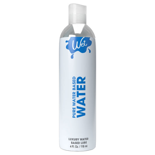 \"Wet Water - Luxury Waterbased Lubricant 4 Oz WT20308\"