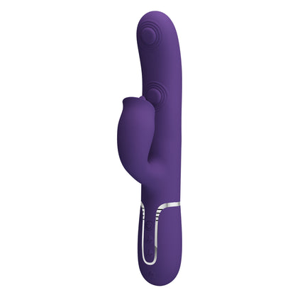 \"Gigi Twinkled Tenderness Rabbit Vibrator - Purple BW-500035-2\"