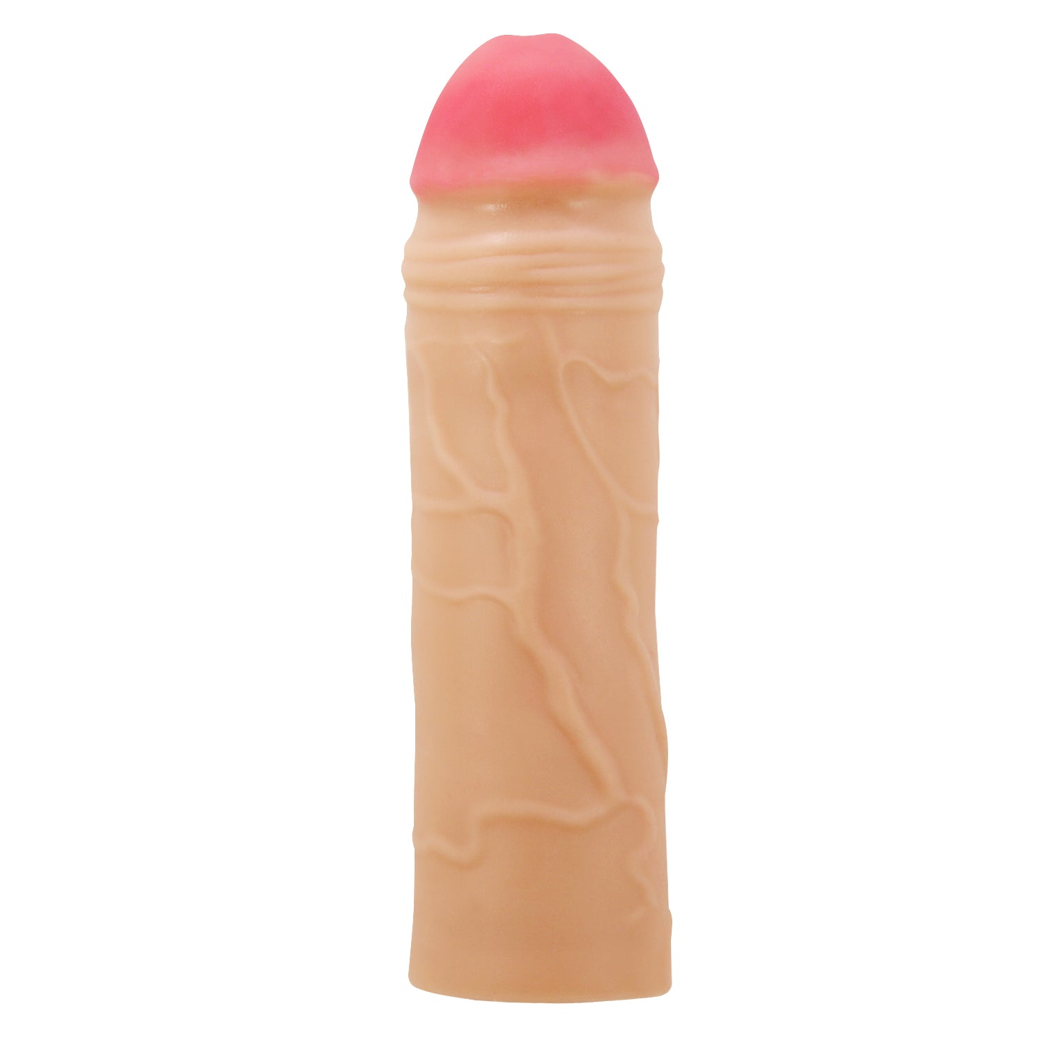 \"Chane Extended Penis Sleeve - Light BI-026254\"