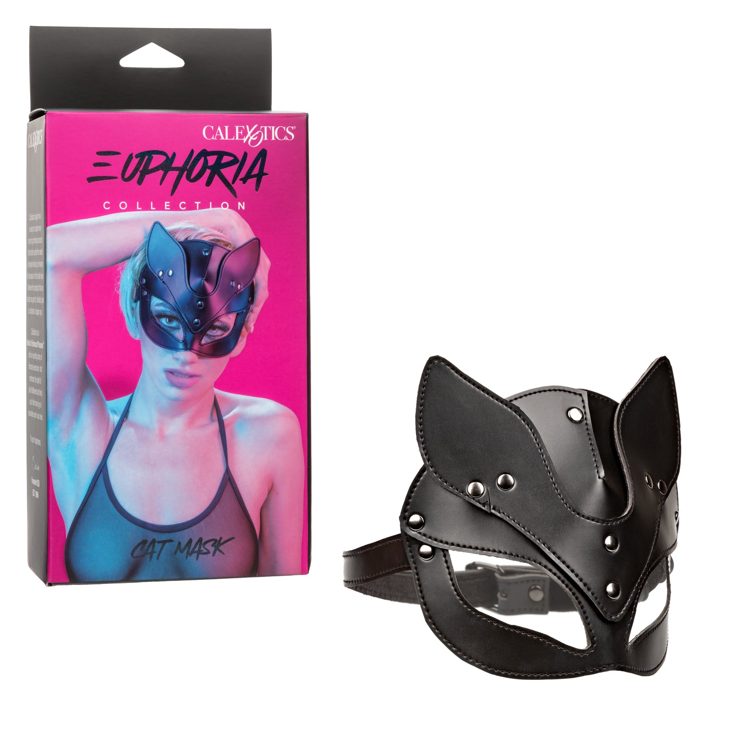 Euphoria Collection Cat Mask - Black