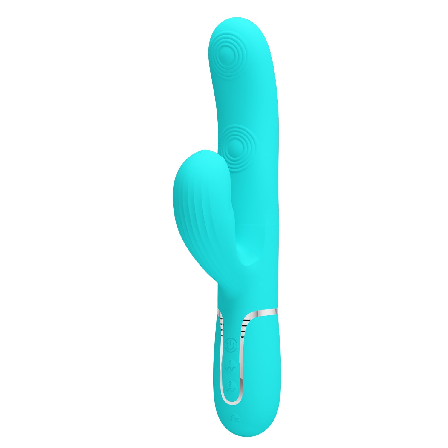 \"Perdita Twinkled Tenderness Vibrator - Turquoise BW-500015-1\"