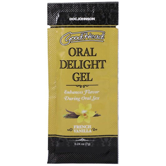 \"Goodhead - Oral Delight Gel - French Vanilla - 0.24 Oz DJ1387-30-BU\"