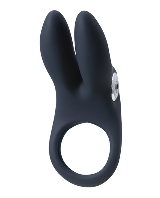 \"Sexy Bunny Rechargeable Ring - Black Pearl BU-0804\"