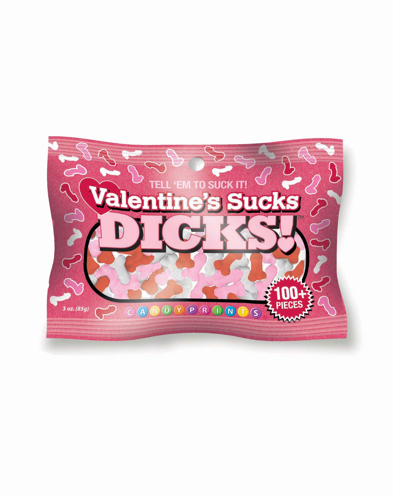 \"Valentines Sucks Dicks Candy 3oz Bag LG-CP1194\"