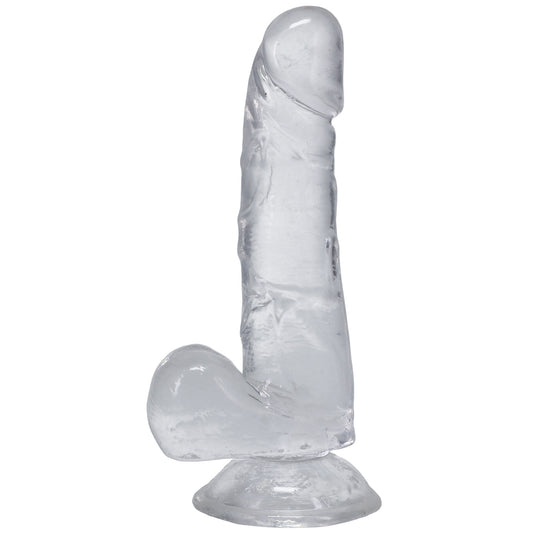 \"Dick in a Bag 6 Inch - Clear DJ5002-01-BG\"