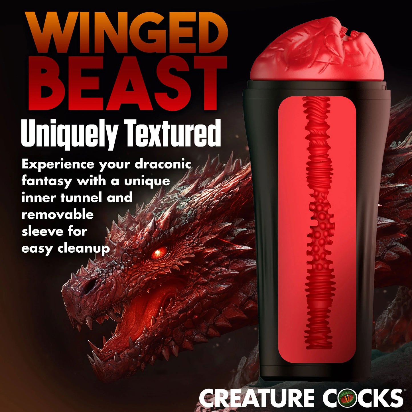 Dragon Snatch Dragon Stroker - Red