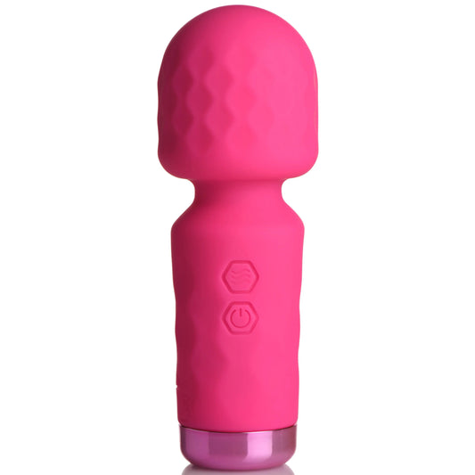 \"10x Mini Silicone Wand - Pink BNG-AH205-PNK\"