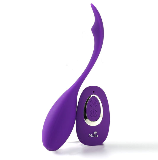 \"Syrene Remote Control Luxury USB Rechargeable Bullet Vibrator - Purple MTLM16-D07T\"