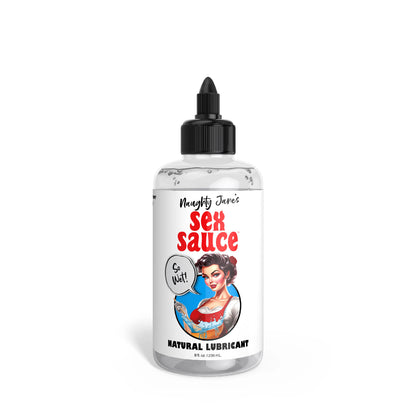 \"Naughty Jane's Sex Sauce Natural Lubricant 8oz NJ-AH396-8OZ\"