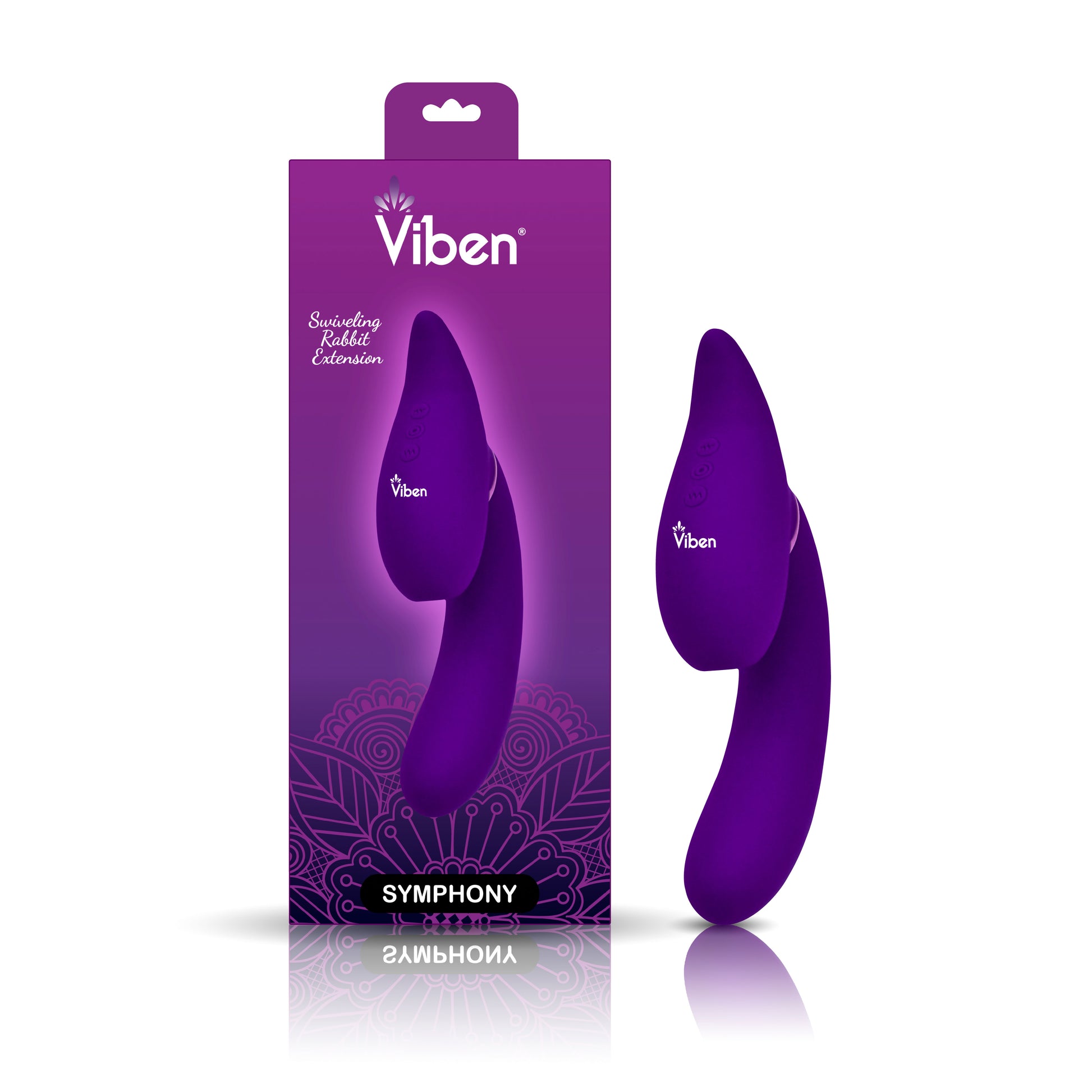 Symphony - Violet - Insertable Triple Motor Vibe