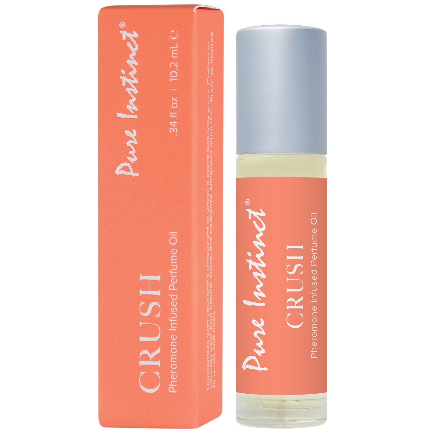 Pure Instinct Pheromone Perfume Oil Crush Roll on 10.2 ml 0.34 ml