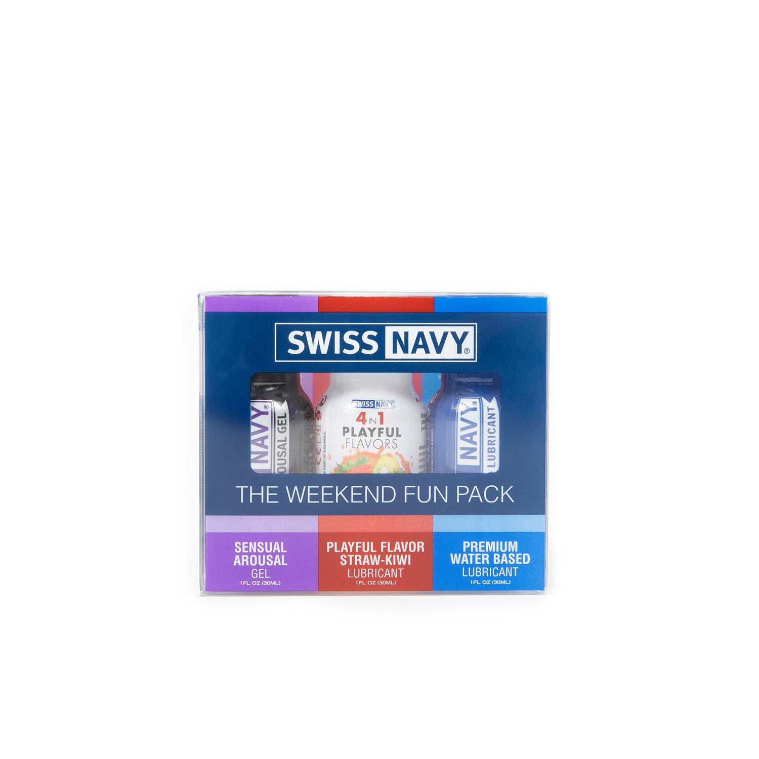 \"Swiss Navy Weekend Fun Pack 3-1oz MD-SNWFP\"