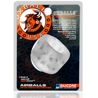 Airballs Air-Lite Vented Ball Stretcher - Clear Ice