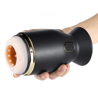 Priti - Automatic Rotating Penis Stimulator - Black