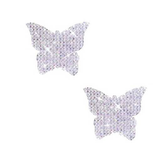 \"Razzle Dazzle Crystal Butterfly Jewel Sparkle Body Stickers 6 Pk NN-RAZ-BTF-BS\"