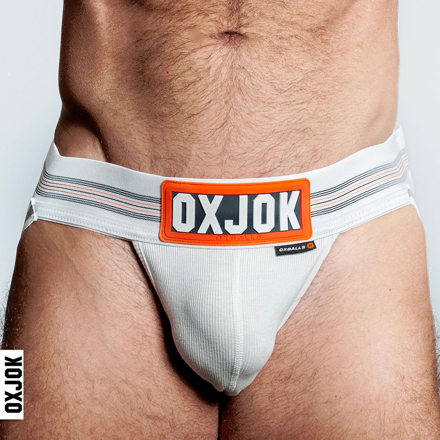 \"Slingjock Upthrust Slider-Strap Jock White Snow - Small OX-JOK-1000-WHT-S\"