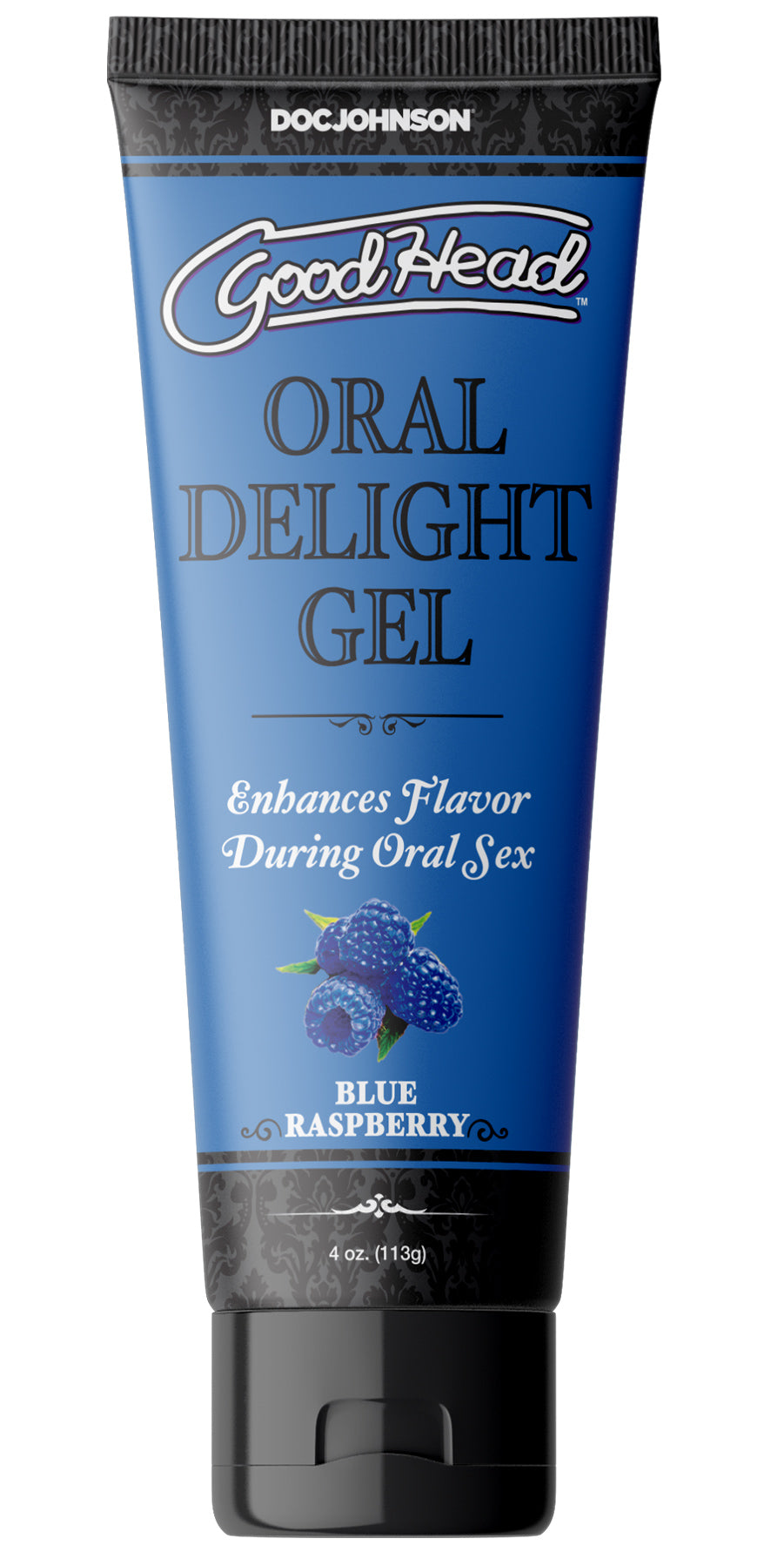 \"Goodhead - Oral Delight Gel - Blue Raspberry - 4 Oz. DJ1361-08-BU\"