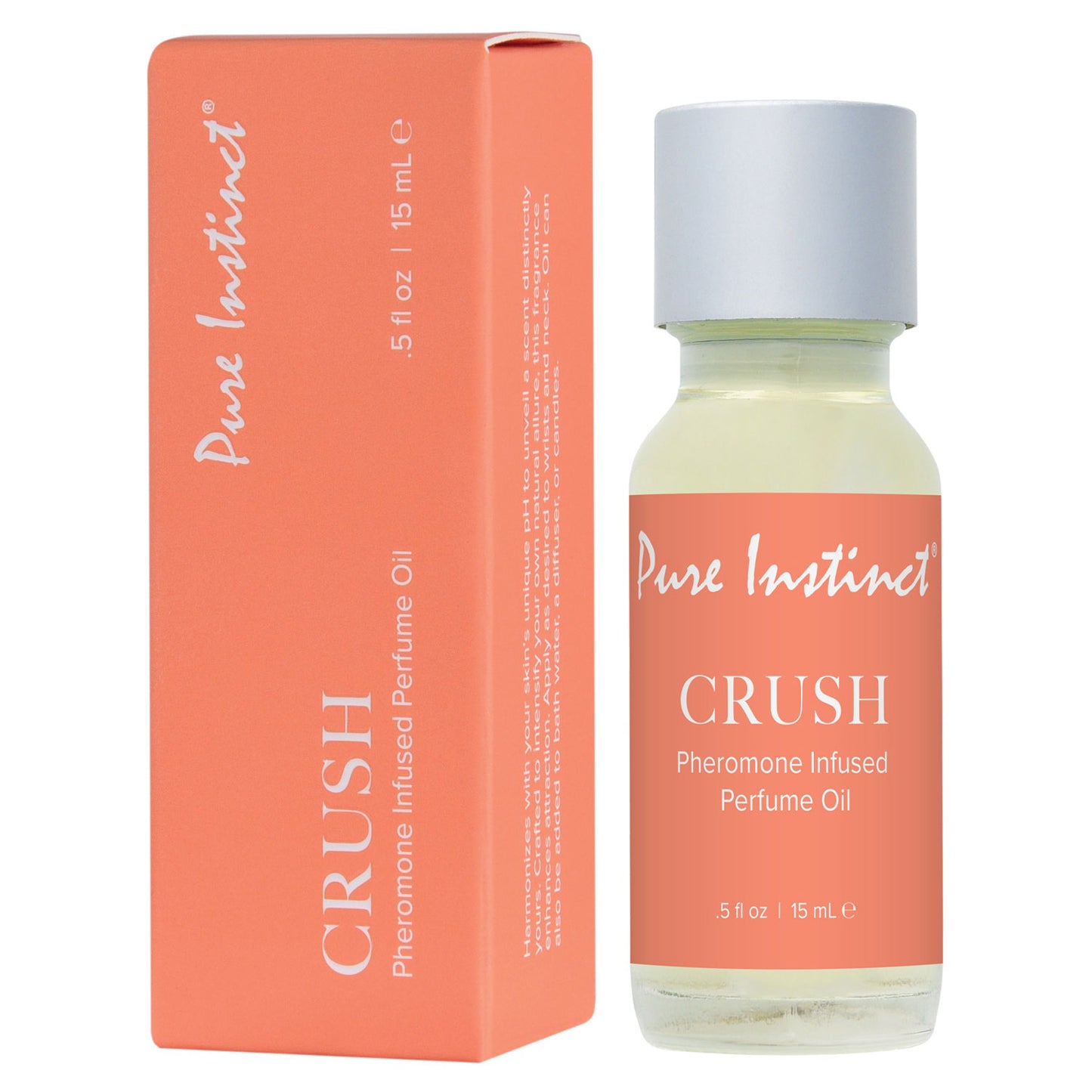 Pure Instinct Pheromone Perfume Oil Crush Dropper 15 ml | 0.5 Fl Oz