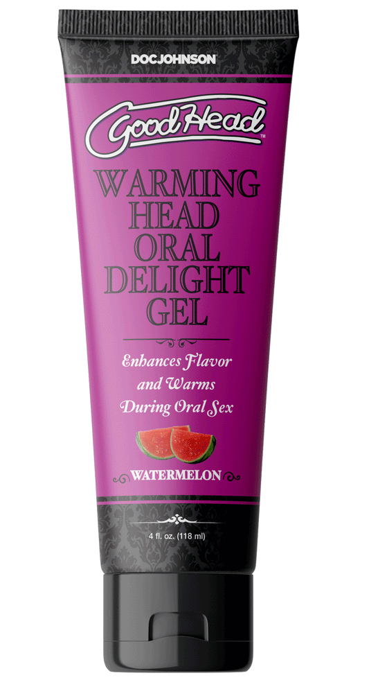 \"Goodhead - Warming Head Oral Delight Gel - Watermelon - 4 Fl. Oz. DJ1361-14-BU\"