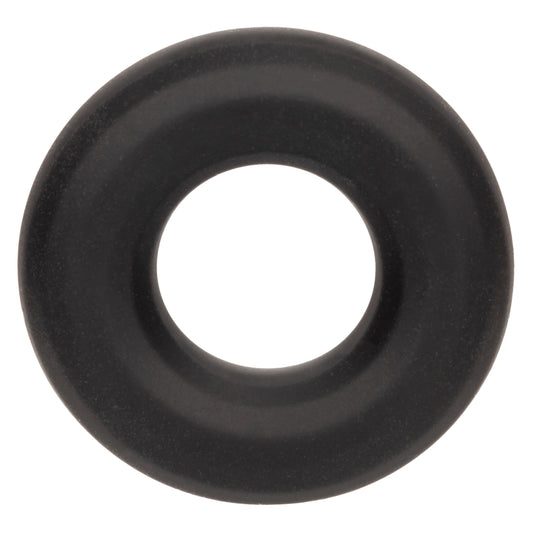 \"Alpha Liquid Silicone Prolong Medium Ring - Black SE1491502\"