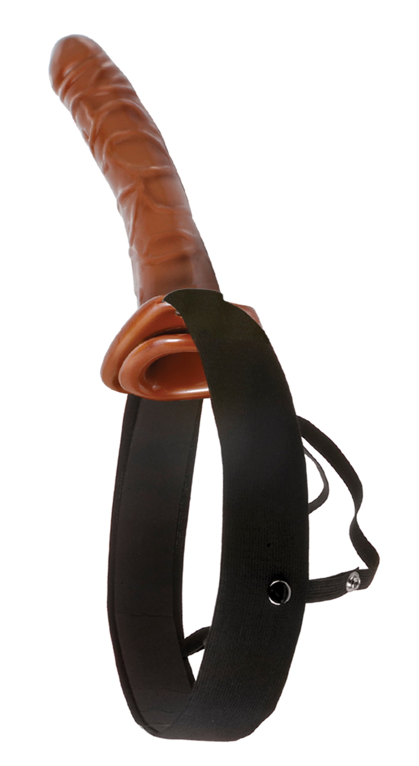 Fetish Fantasy Series 10 Inch Chocolate Dream Hollow Strap-On