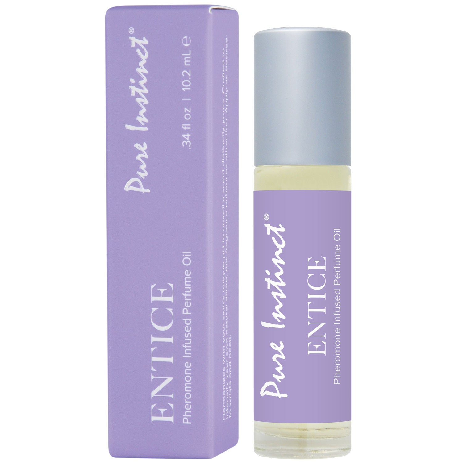 Pure Instinct Pheromone Fragrance Oil Entice Roll on 10.2 ml 0.34 ml